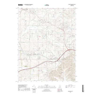 2019 Map of Georgetown, 2019 Print