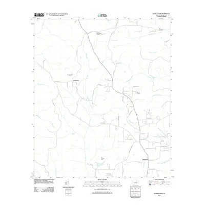 2011 Map of Georgetown, 2011 Print