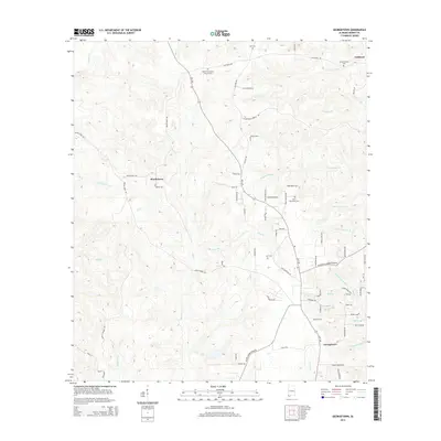 2014 Map of Georgetown, 2014 Print