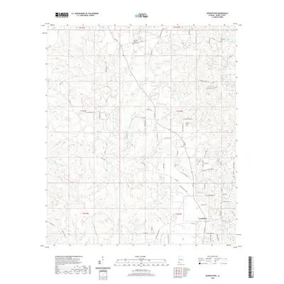 2020 Map of Georgetown, 2020 Print