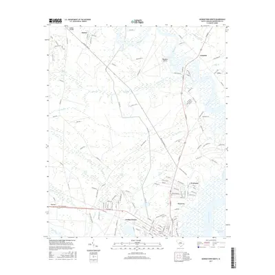 2017 Map of Georgetown North, 2017 Print
