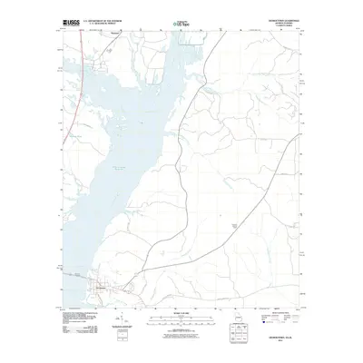 2011 Map of Georgetown, 2011 Print