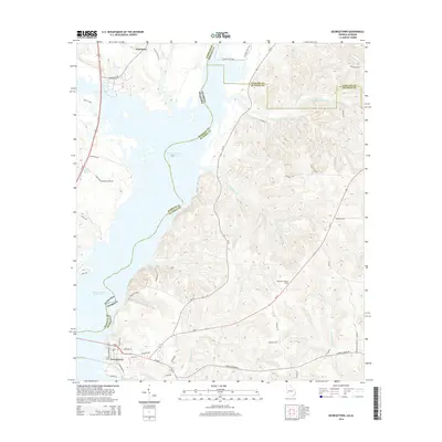 2014 Map of Georgetown, 2014 Print