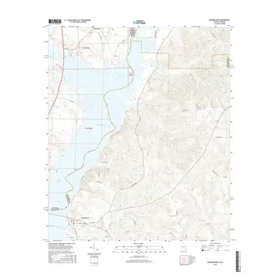 2017 Map of Georgetown, 2017 Print