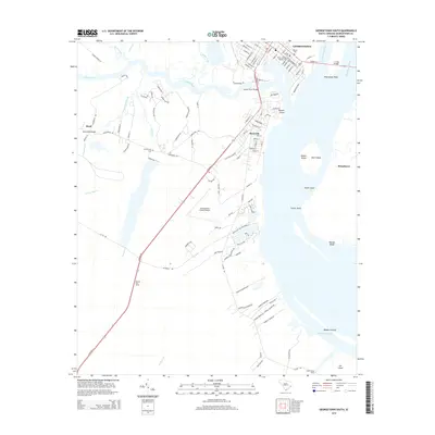 2014 Map of Georgetown South, 2014 Print