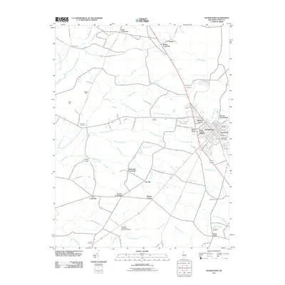 2011 Map of Georgetown, 2011 Print