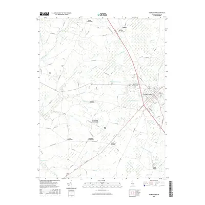 2016 Map of Georgetown, 2016 Print