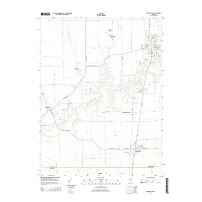 2015 Map of Georgetown, 2015 Print