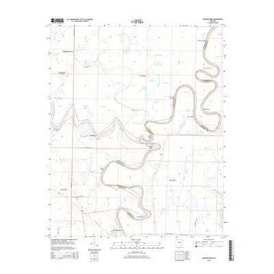 2014 Map of Georgetown, 2014 Print