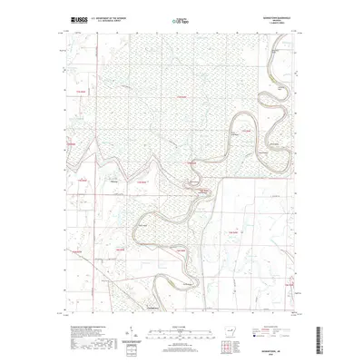 2020 Map of Georgetown, 2020 Print