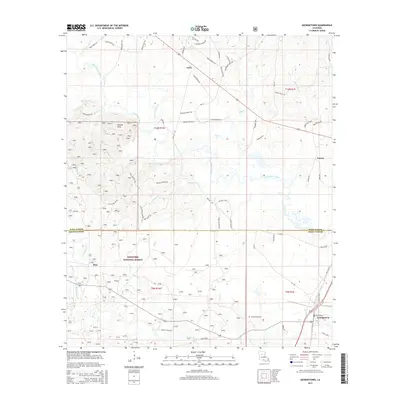 2015 Map of Georgetown, 2015 Print