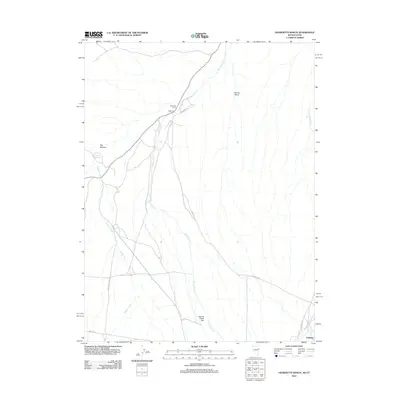 2012 Map of Georgetta Ranch, 2012 Print