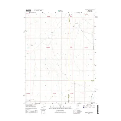 2014 Map of Georgetta Ranch, 2014 Print