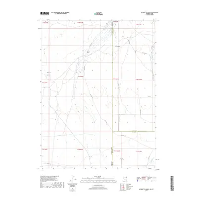 2018 Map of Georgetta Ranch, 2018 Print