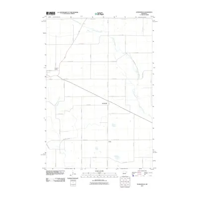 2010 Map of Georgeville, 2010 Print