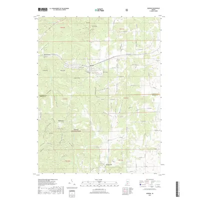 2019 Map of Georgia, 2019 Print