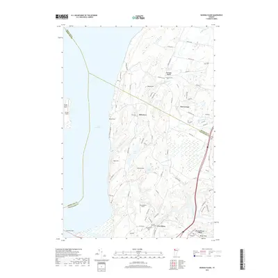 2018 Map of Georgia Plains, 2018 Print