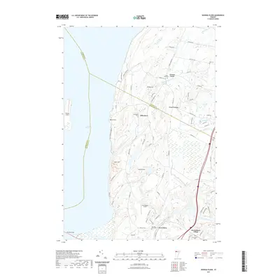 2021 Map of Georgia Plains, 2021 Print
