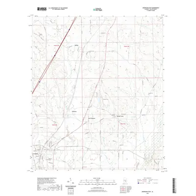 2020 Map of Georgiana East, 2020 Print