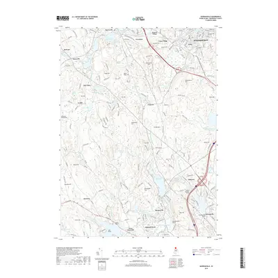 2018 Map of Georgiaville, 2018 Print
