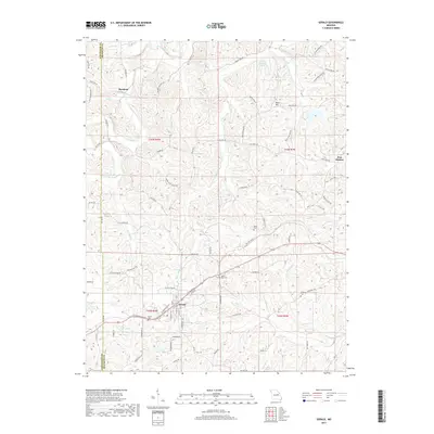 2017 Map of Gerald, 2017 Print