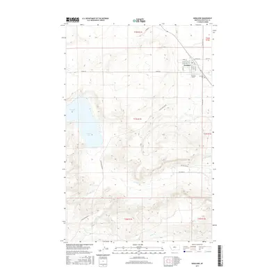 2017 Map of Geraldine, 2017 Print