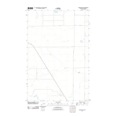 2011 Map of Geraldine NE, 2011 Print