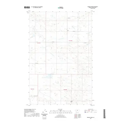 2020 Map of Gerhard Corner, 2020 Print