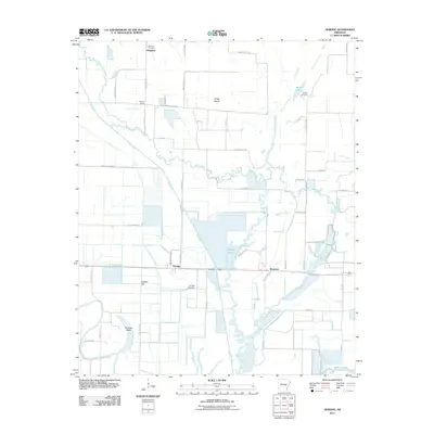 2011 Map of Geridge, 2011 Print