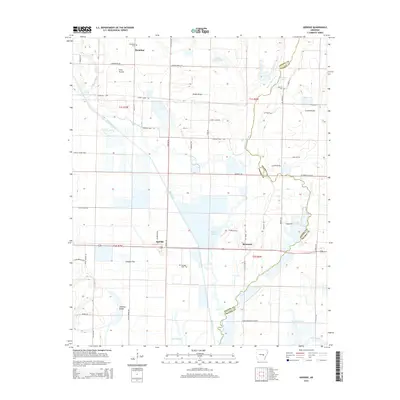 2014 Map of Geridge, 2014 Print