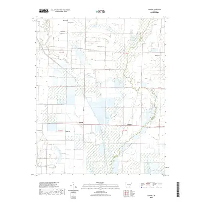 2020 Map of Geridge, 2020 Print