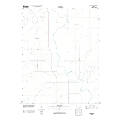 2009 Map of Gerlane, 2009 Print