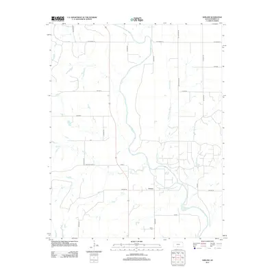 2012 Map of Gerlane, 2012 Print