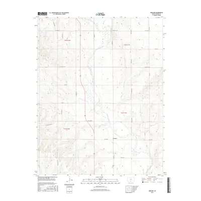 2015 Map of Gerlane, 2015 Print