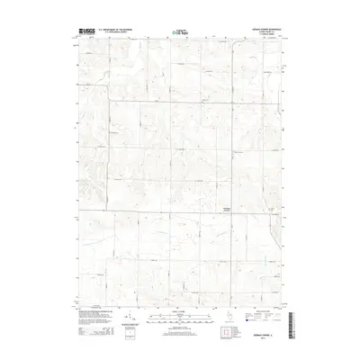 2015 Map of German Corner, 2015 Print