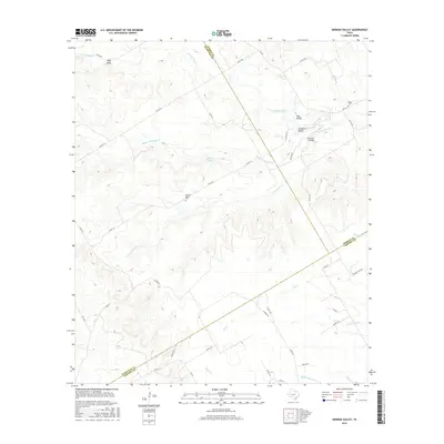 2016 Map of German Valley, 2016 Print