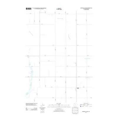 2013 Map of German Valley, 2013 Print