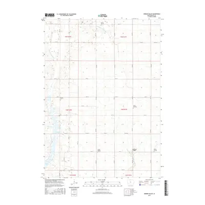 2015 Map of German Valley, 2015 Print
