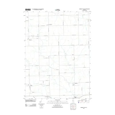 2012 Map of German Valley, 2012 Print