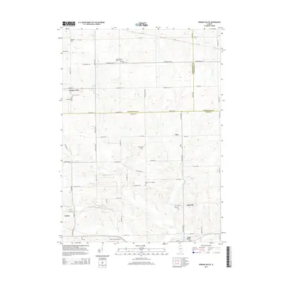 2015 Map of German Valley, 2015 Print