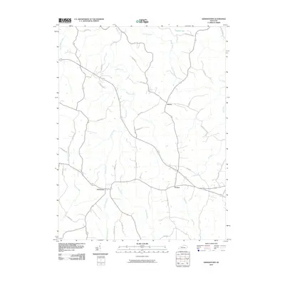 2010 Map of Germantown, 2010 Print