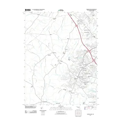 2011 Map of Germantown, 2011 Print
