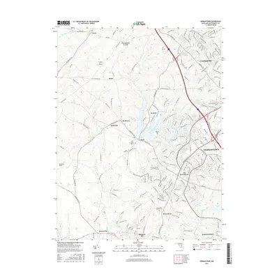 2016 Map of Germantown, 2016 Print