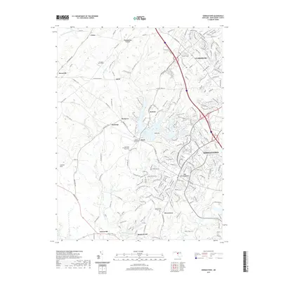 2019 Map of Germantown, 2019 Print