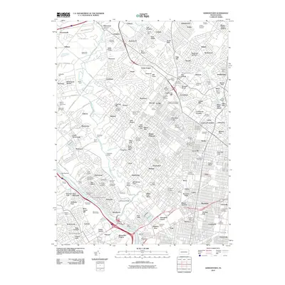 2010 Map of Germantown, 2010 Print
