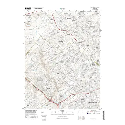 2016 Map of Germantown, 2016 Print