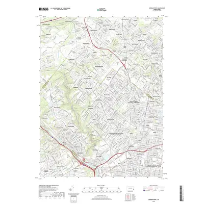 2019 Map of Germantown, 2019 Print