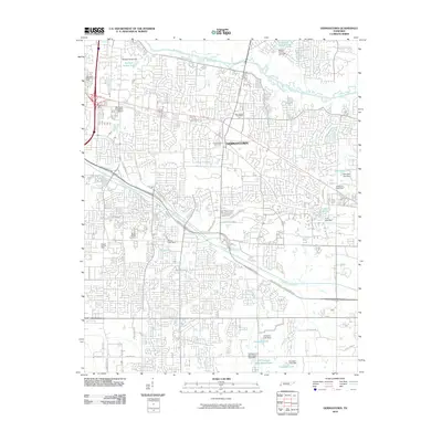 2010 Map of Germantown, 2010 Print