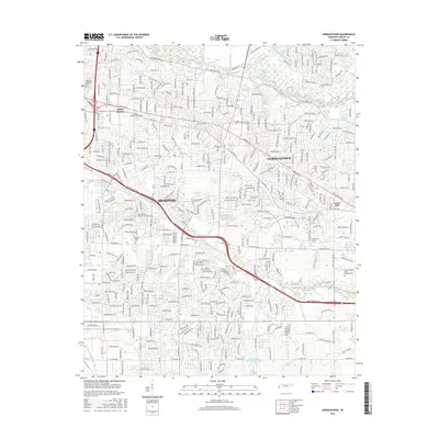 2016 Map of Germantown, 2016 Print
