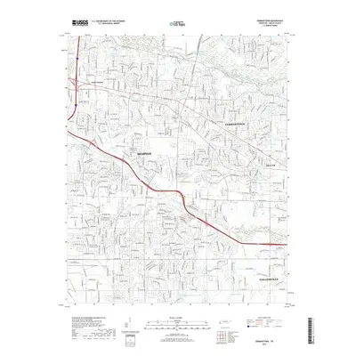2019 Map of Germantown, 2019 Print